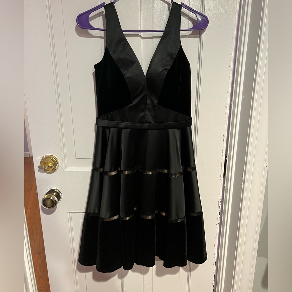 Womens formal black dress